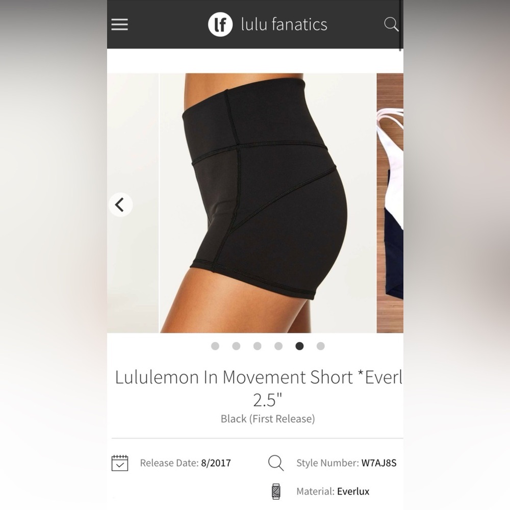 Lululemon Black Shorts - Picture 7 of 16